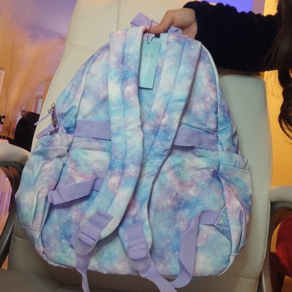 3D mini Girls Blue Lightweight  DIY Cute Casual Backpack